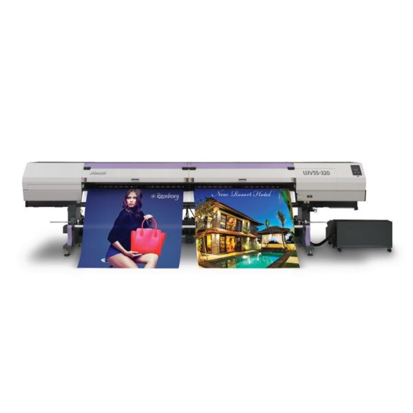 Mimaki UJV55-320 grand format LED UV inkjet printer