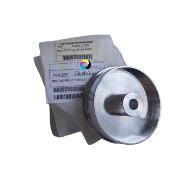 Roland MDX-650 / MDX-500 Pulley Plate Assembly , 7504612000