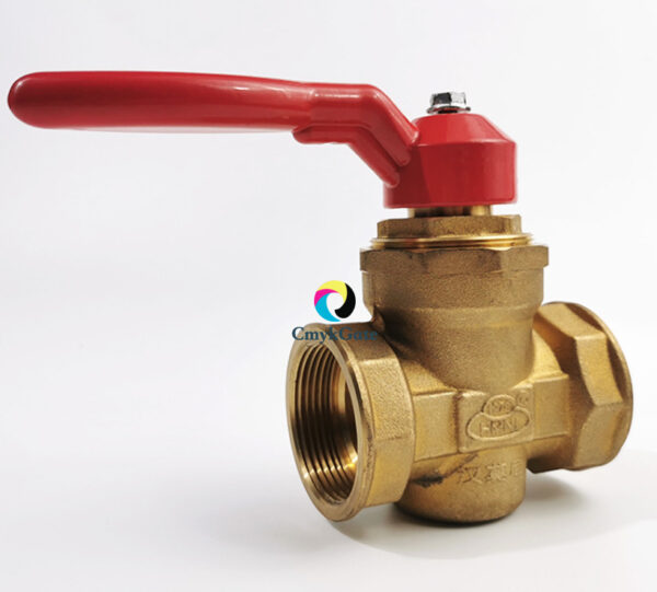 Hammony bell switch valve pressure brass temperature measuring manual ball valve threaded brass valve gas stop valve