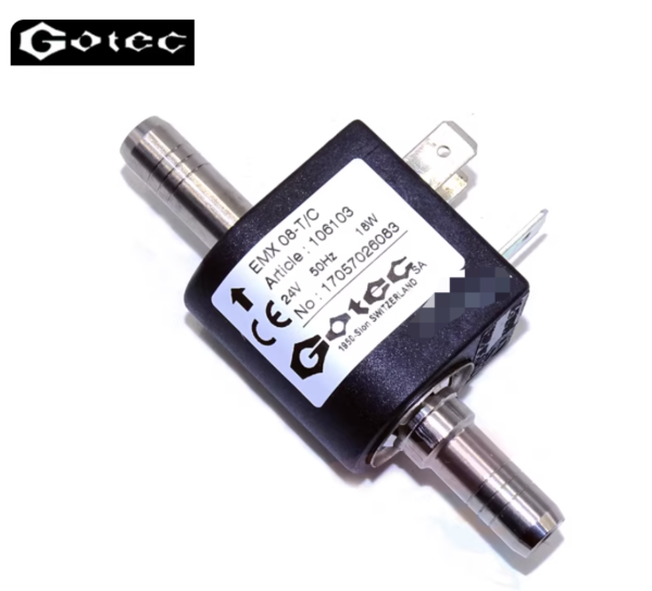 Original Swiss Gotec EMX08-T/C 106103 electromagnetic pump, defoaming pump