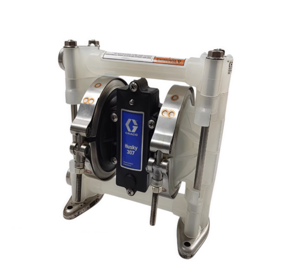 Husky pneumatic diaphragm pumps D12091, D12096, D32966, D32211, and D31211 are corrosion resistant.