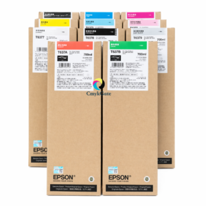 Epson T637 11-color original pigment ink set (for PRO 9910/7910, etc.)
