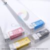 Close-up of Roland TH eco-solvent ink pouches 500ml - Black, Cyan, Magenta, Yellow for TrueVIS XP-640